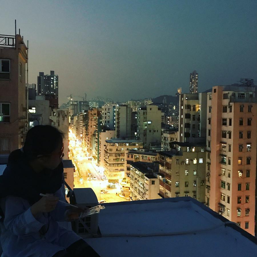 Wontonmeen Hongkong Buitenkant foto