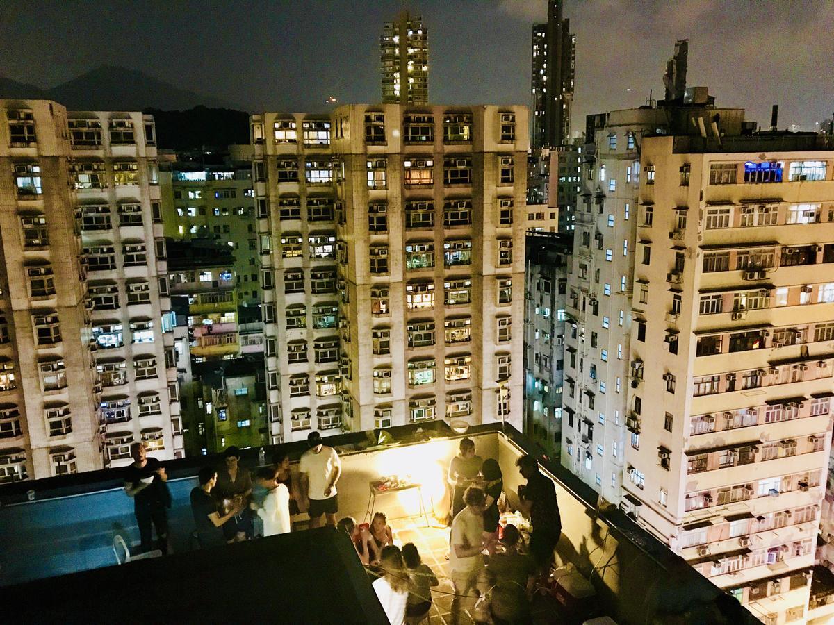 Wontonmeen Hongkong Buitenkant foto