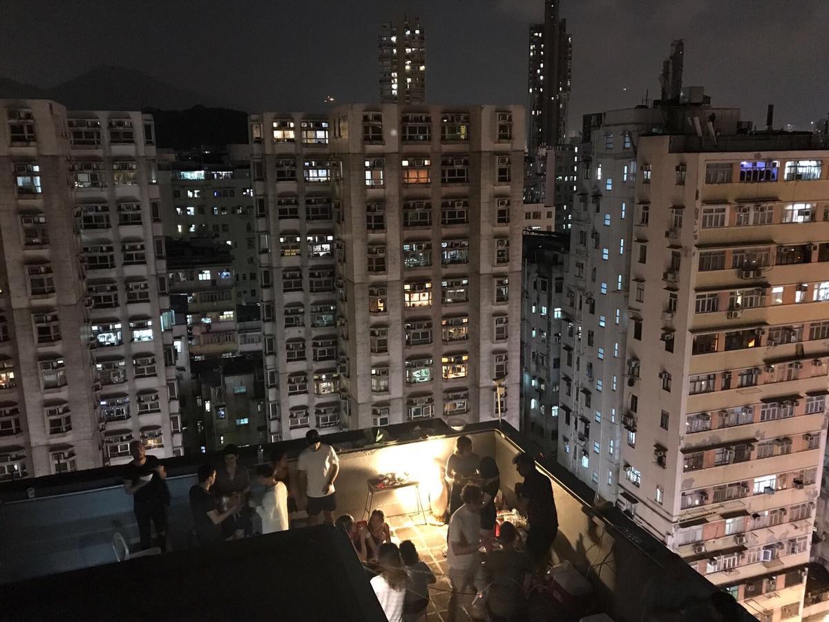 Wontonmeen Hongkong Buitenkant foto